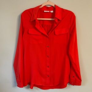 Liz Claiborne M button down